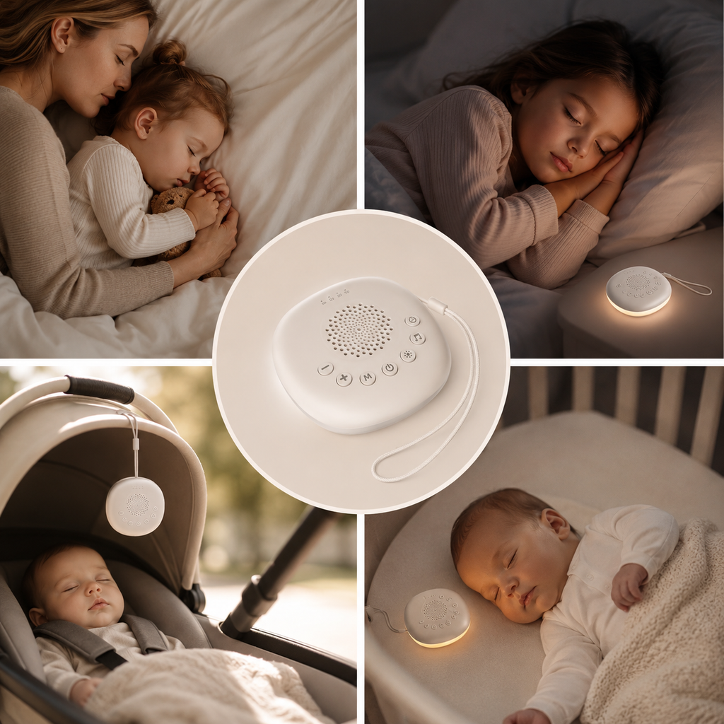 Portable White Noise & Night Light Machine